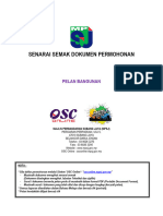 D.1.1 Senarai Semak Dokumen Permohonan Pelan Bangunan (Baru@Serentak)