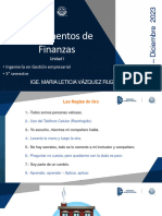 Tematica 1 - Fundamentos de Finanzas