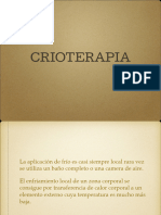 Crioterapia