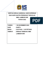 Kertas Kerja Hari Kantin Dan Hari Koperasi 2022