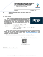 Undangan Penyusunan Laporan Joint External Review (JER)