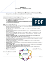 Module 2 Operational Audit Framework