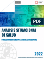 Analisis Situacional de Salud 2022 (DIRIS Lima Centro)