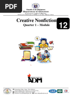 Adm Creative Nonfiction Grade 12