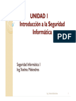 UNIDAD 1 - Introducción A La Seguridad Informatica