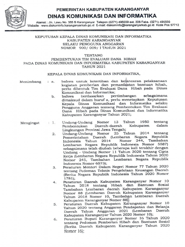 Evaluasi Efektivitas Dana Hibah Ormas