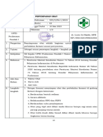 Sop Penyimpanan Obat