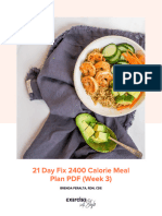 21 Day Fix 2400 Calorie Meal Plan Week 3 PDF