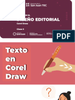 Inicio en El Diseño Editorial - Corel Draw - Clase 5