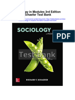 Sociology in Modules 3rd Edition Schaefer Test Bank