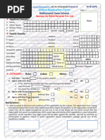Maharashtra Imarat Bandhkam Kamgar Mandal Form | PDF