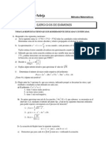 Ejercicios_examenes metodos numericos