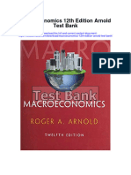 Macroeconomics 12th Edition Arnold Test Bank