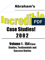 Incredible Case Studies - Volume 1