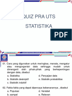 Quiz Uts Statistika