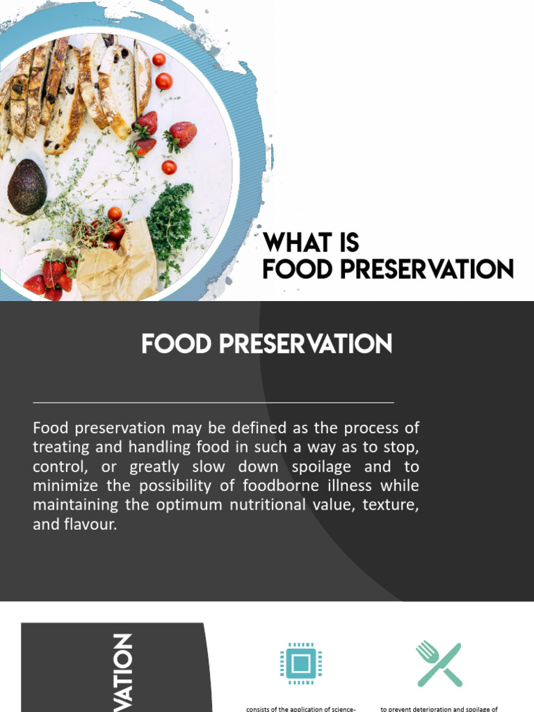 Food Preservation PDF