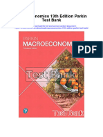 Macroeconomics 13th Edition Parkin Test Bank