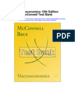 Macroeconomics 15th Edition Mcconnell Test Bank