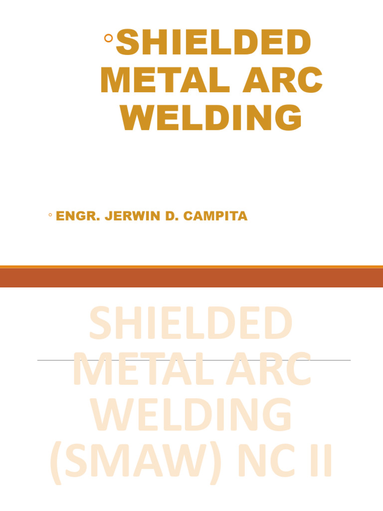 Shielded Metal Arc Welding Guide | PDF