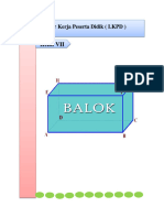 LKPD Materi Luas Permukaan Balok - Epi Ratna Sari - A1C020049 - 6A