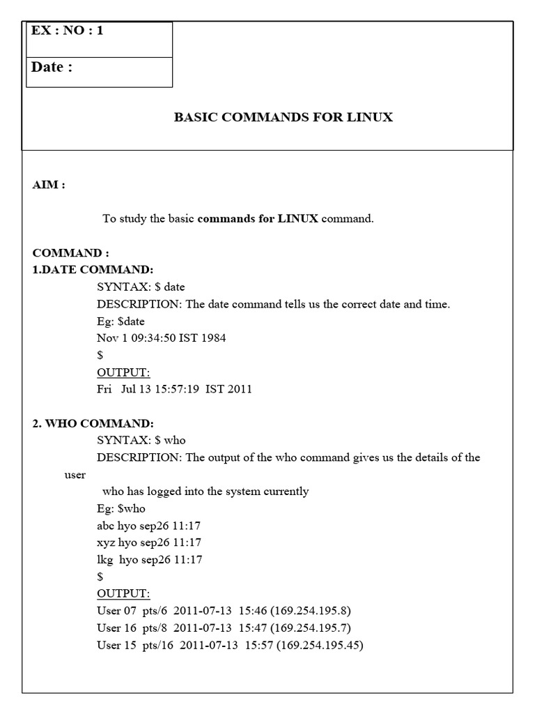 OS Manual | PDF | Computer Program | Programming