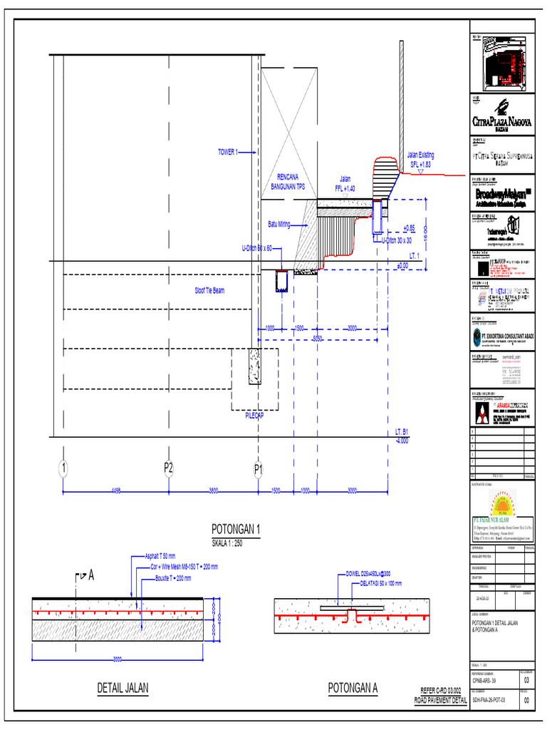 2 Potongan Jalan Beton Pdf