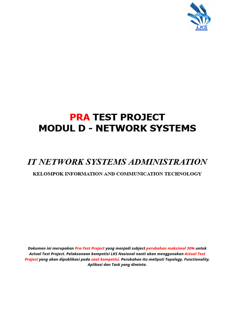 PRA Test Project for IT Network Systems | PDF | Ip Address | I Pv6