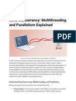Java Concurrency - Multithreading and Parallelism Explained
