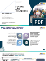 Rakor 1 Peran Pokja PKP Dan Forum PKP Dalam Peningkatan Kolaborasi Di Daerah 10052023