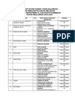 Format Daftar Kitab Kuning Rujukan 1