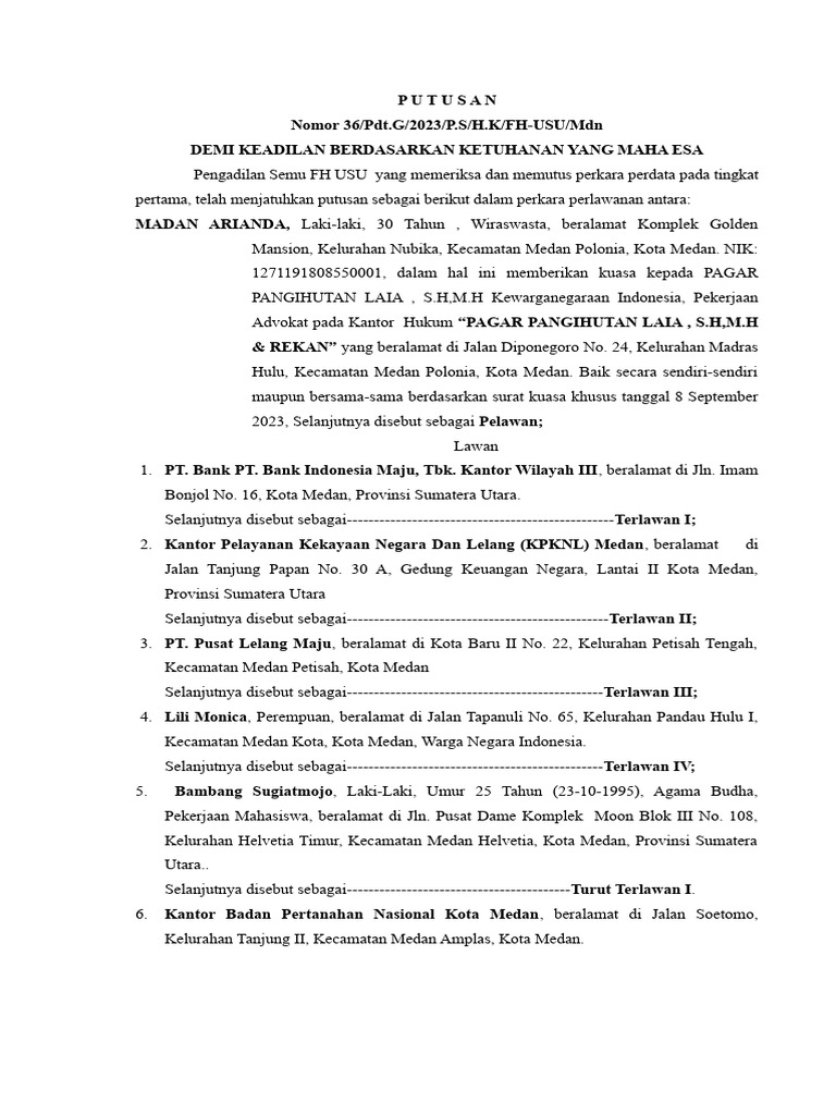 Pn mdn 2022 pdt g 319 putusan akhir pdf