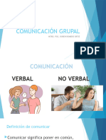 Comunicación Grupal