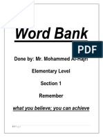 Word Bank