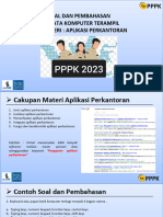 Soal Dan Pembahasan Pranata Komputer Terampil Sub Materi Aplikasi Perkantoran