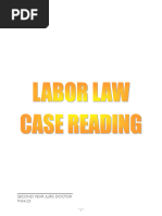 Labor Cases 1-20