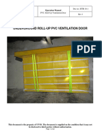 ISTR 10-1 (PVC Roll-Up Ventilation Door Instruction Manual)