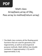 4-Array, Math