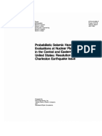 NP - 6395 - D - Probabilistic Seismic Hazard Evaluations at Nuclear Plant Sites in The Central and Eastern United States Resolution of The Charleston Earthquake Issue