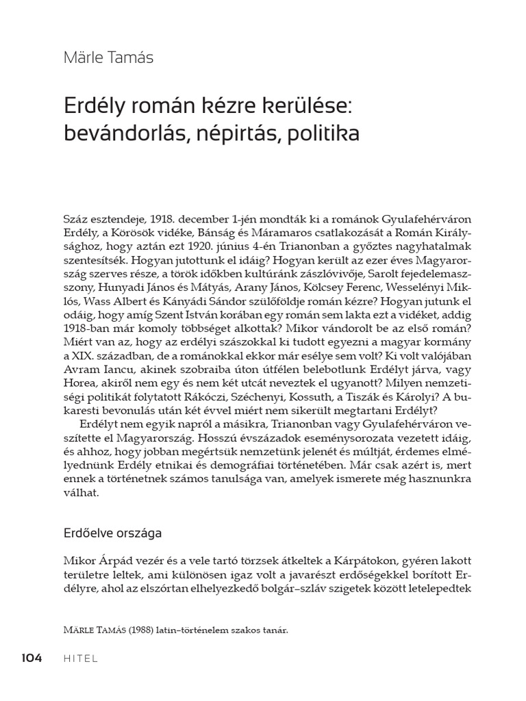 Erdely Roman Benepesitese Pdf Travel Classics