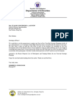 Request Letter For Strategic Planning