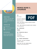 Winie Rose C Resume