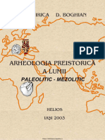 Arheologia Preistorica a Lumii Paleolitic Mezolitic I
