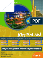 Proyek P5 Kearifan Lokal SMP Negeri 3 Pontianak