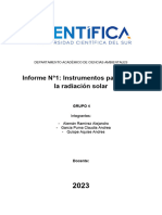 Informe Instrumentos