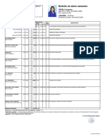 Bulletin de TEPELI Yasemin - Semestre 2, 2022-2023