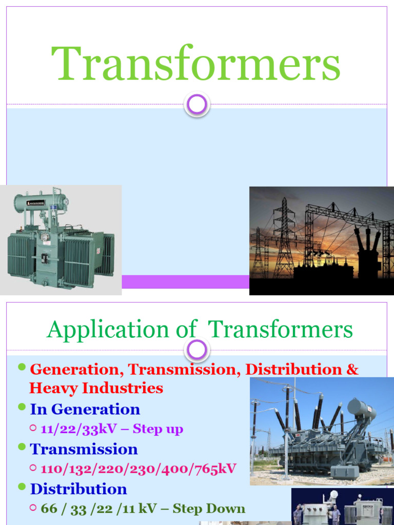 5 Transformer | PDF | Transformer | Building Engineering