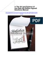 Statistics The Art and Science of Learning From Data 4th Edition Agresti Solutions Manual