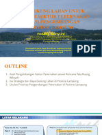 Daya Dukung Lahan Untuk Investasi Sektor Peternakan Dalam Pengembangan Provinsi Lampung