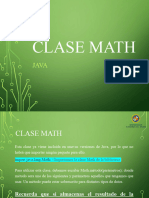 4 - Clase Math (Java)