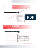 b產品目錄 Catalogue - BS437 生鐵膠圈喉 BS437 Cast iron pipe - 2020